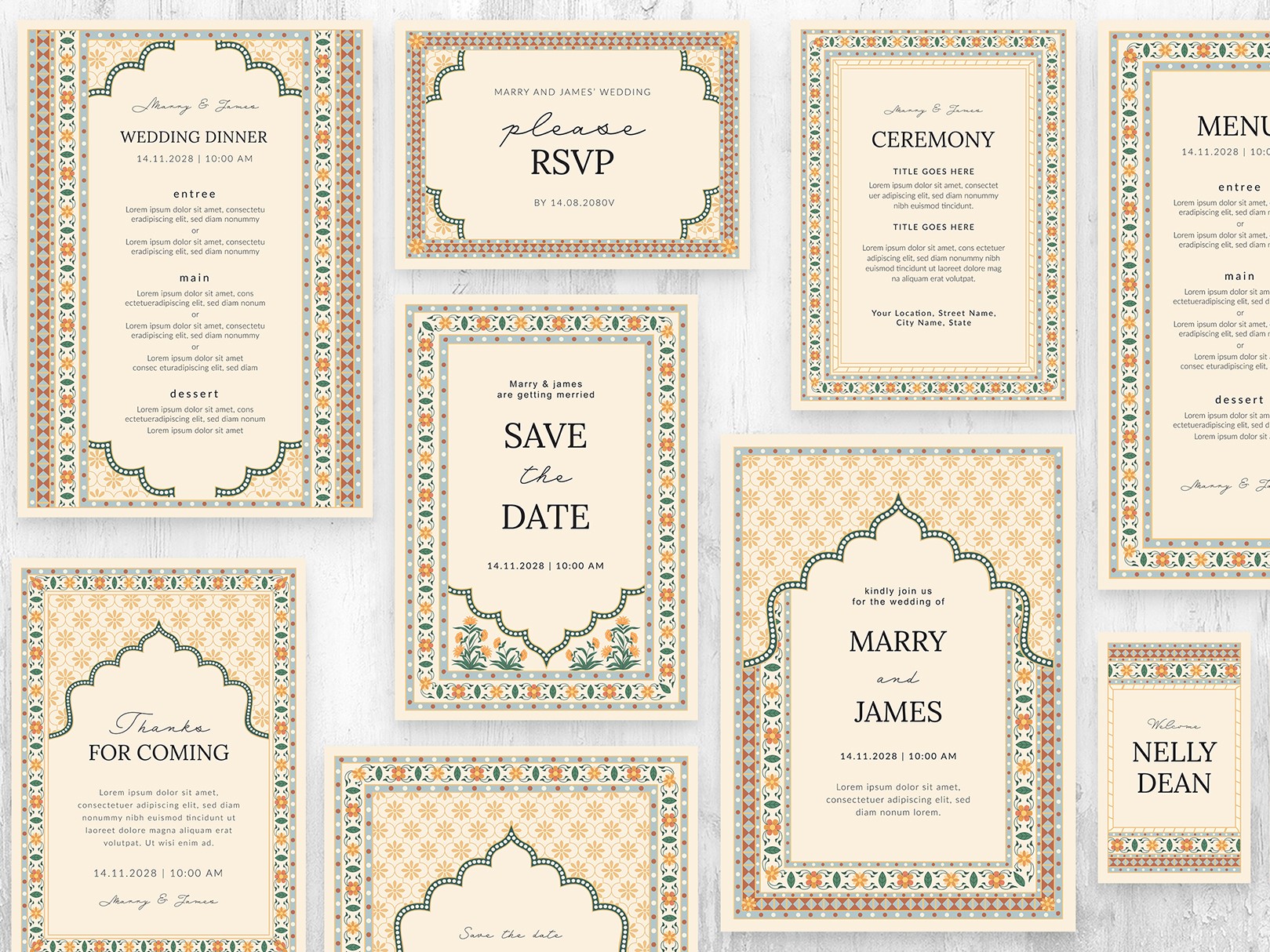 Wedding Invitation Templates